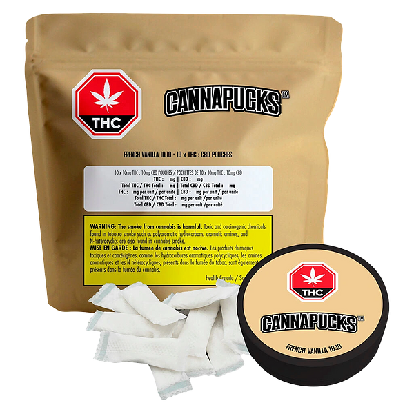 Cannapucks - French Vanilla 10:10