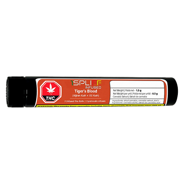 1Spliff Infused - Tiger's Blood Infused Pre-Roll