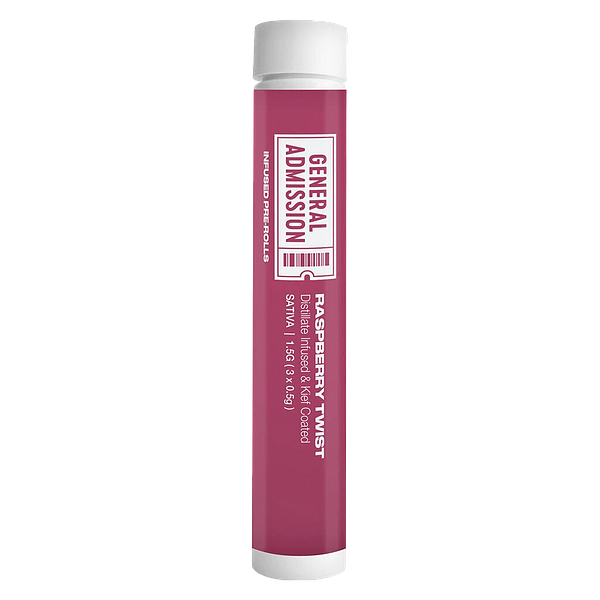 General Admission - Raspberry Twist Infused Pre-Roll