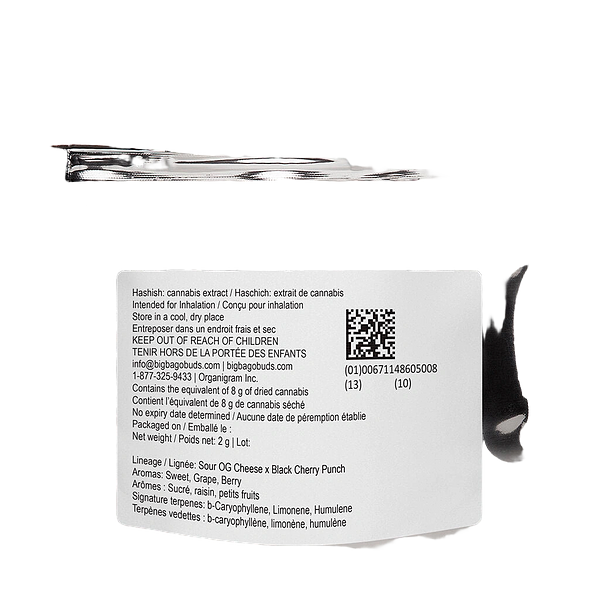 Big Bag O' Buds - Purple Cherry Punch Hash