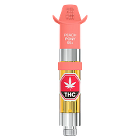 Wild West - 95+ Peach Pony Liquid Diamonds 510 Thread Cartridge