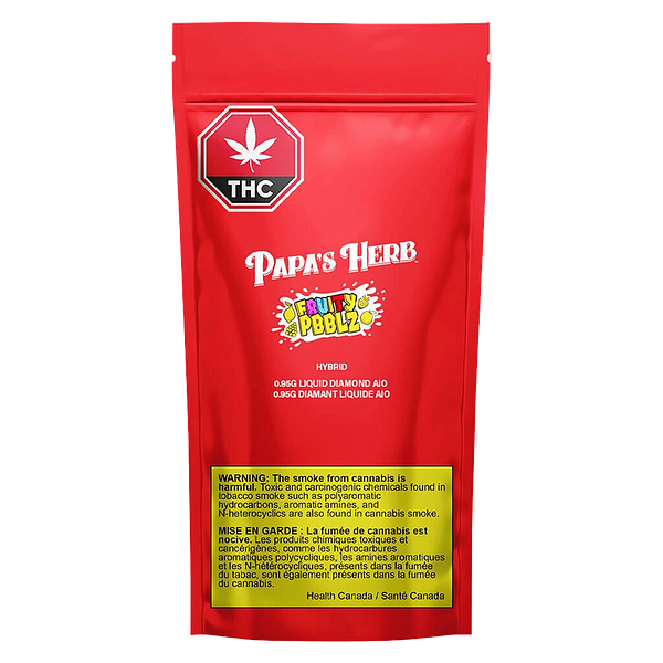 Papa's Herb - Fruity Pbblz Liquid Diamond AIO