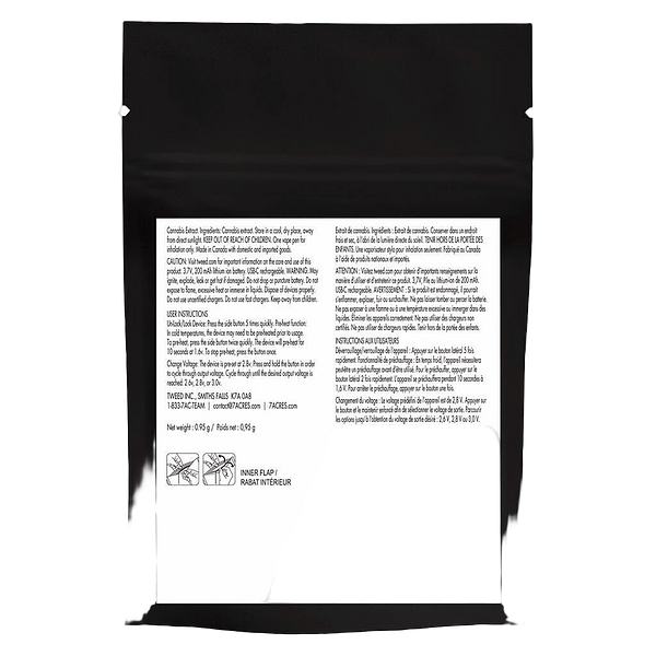 7ACRES - Sour Tangerine Live Resin + Liquid Diamonds AIO