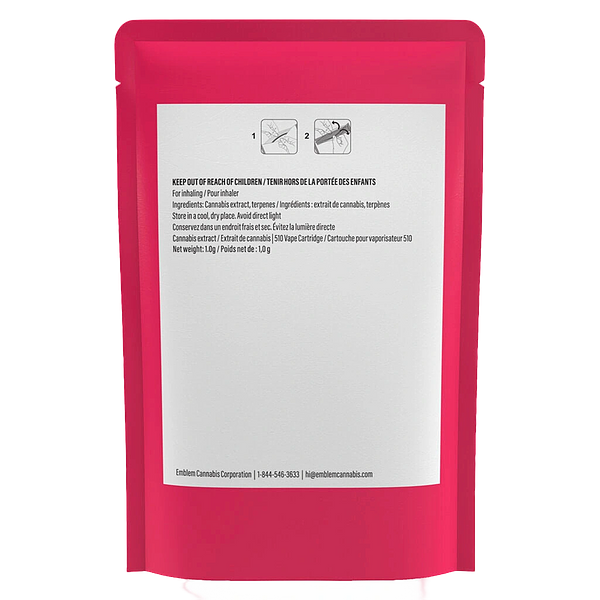 Flava - Raspberry Rush 510 Thread Cartridge