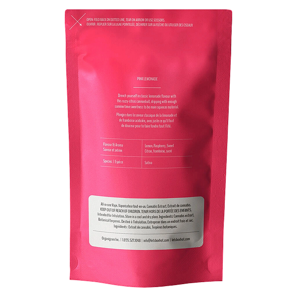 BOXHOT Highlighters - Pink Lemonade Disposable Vape