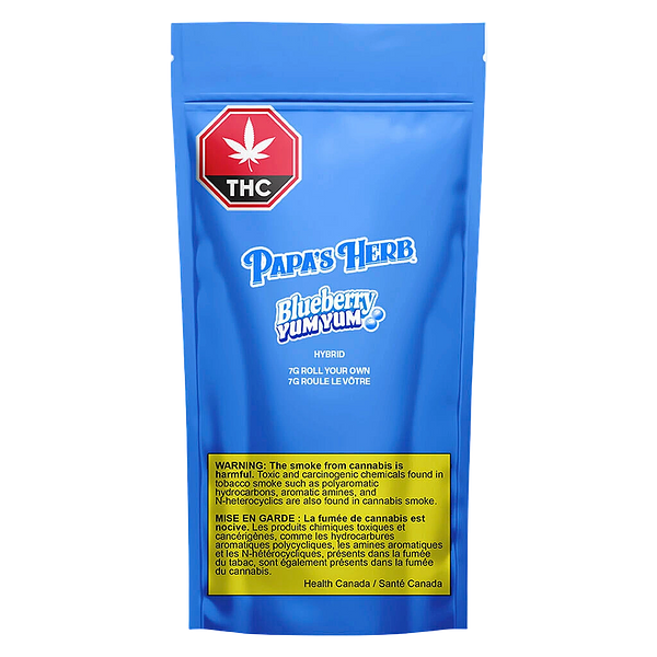 Papa's Herb - Blueberry Yum Yum Roll Your Own