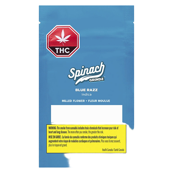 Spinach Grindz - Blue Razz