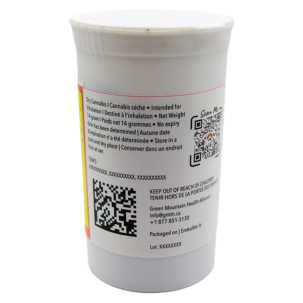 Green Mountain Cannabis - Romulan Grapefruit Milled Flower