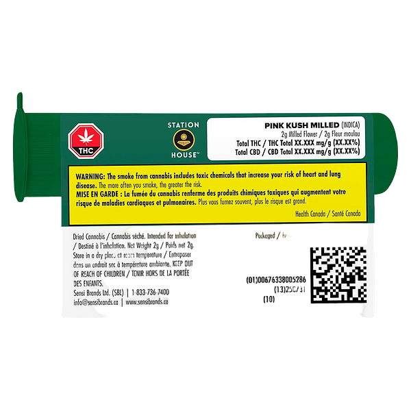 Station House - Pink Kush Milled