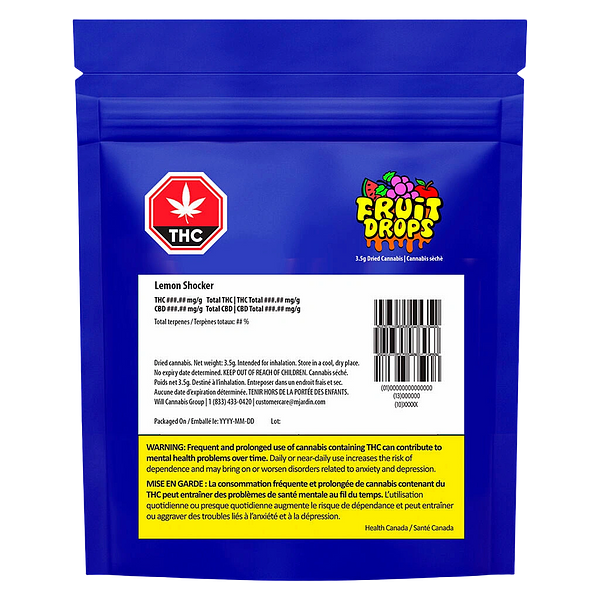 Fruit Drops - Lemon Shocker