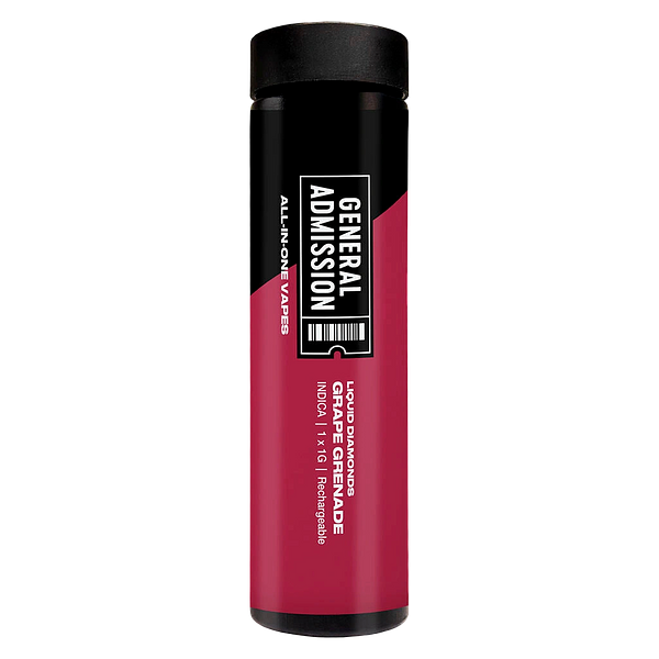 General Admission - Grape Grenade Liquid Diamond All-In-One Vape