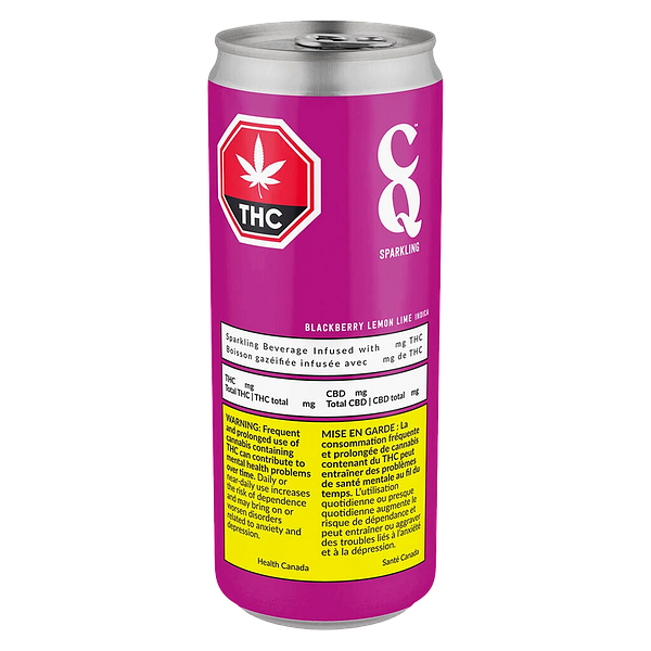 CQ Sparkling - Blackberry Lemon Lime Indica
