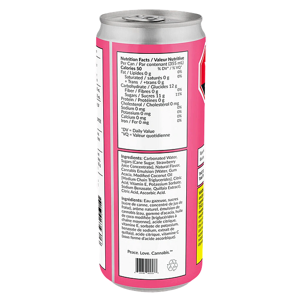 CQ Sparkling - Strawberry Lemonade Hybrid