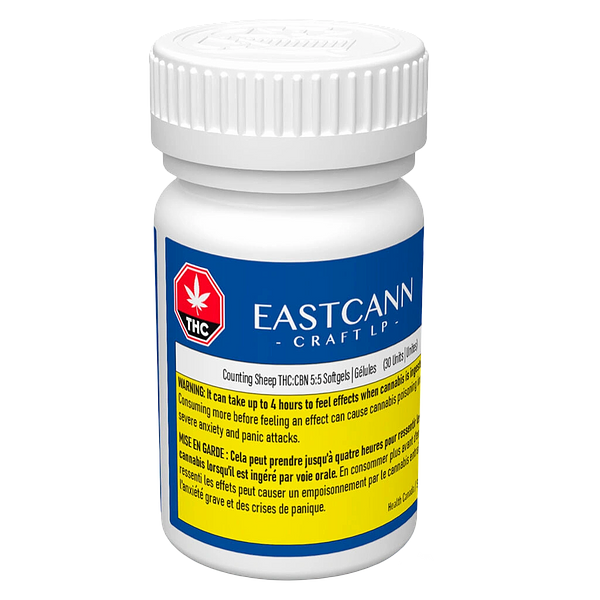 EastCann - EastCann Counting Sheep THC: CBN 5:5 softgels
