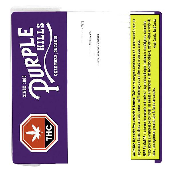 Purple Hills - Frosted Lemons Diamond Drip Infused Pre-Roll