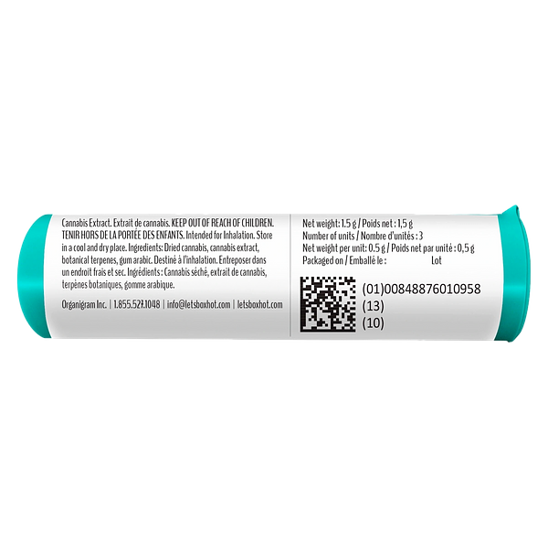 BOXHOT - Diamond Doobies - Trifecta Infused Pre-Roll