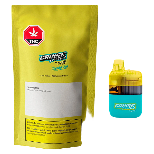 BOXHOT Cruise Control - Thunder Volt THCV AIO Vape