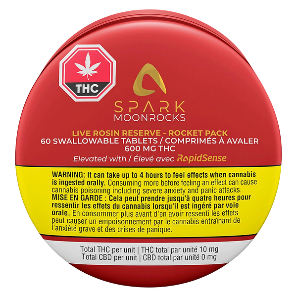ASPIRE - SPARK THC Moonrocks - Live Rosin Reserve - Rocket Pack