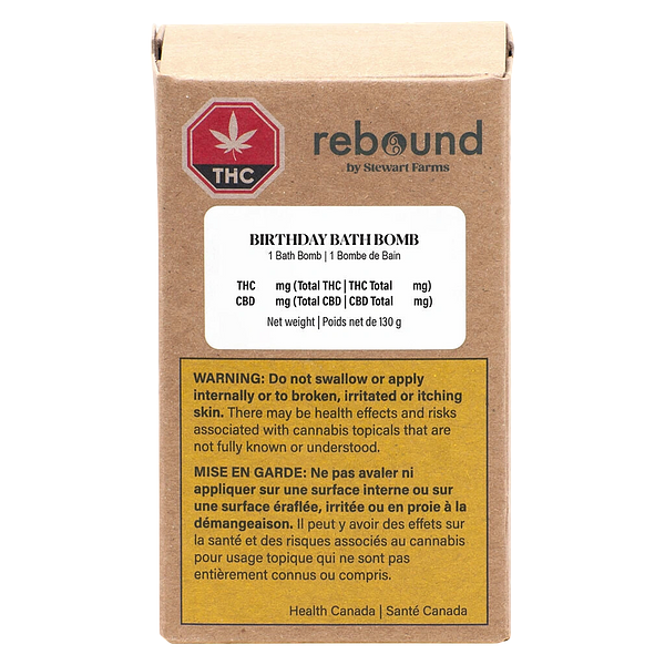Rebound by Stewart Farms - Birthday Bath Bomb