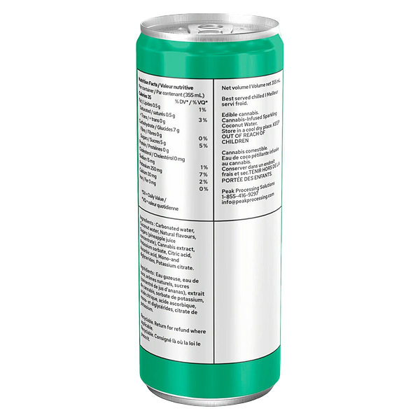 Cannabis Cartel - Sparkling Coconut Water with Pineapple