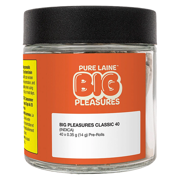 Pure Laine - Big Pleasures Classic 40 Pre Roll