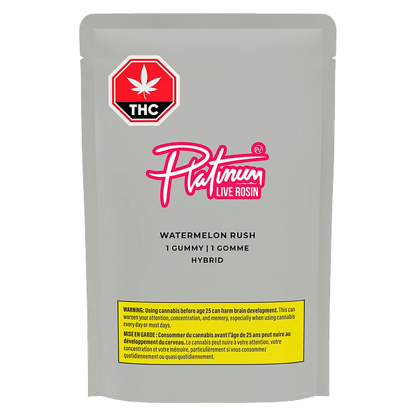 Platinum - Watermelon Rush Live Rosin Gummy