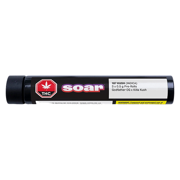 Soar - 187 Kush Pre Roll