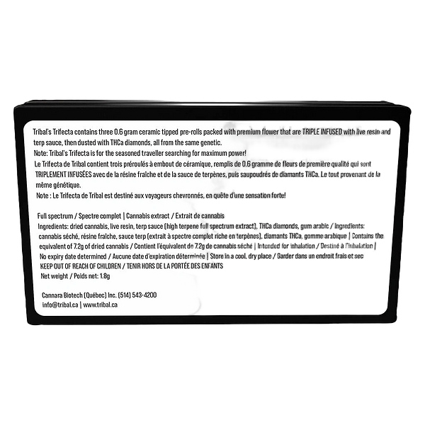 Tribal - Porto Leche Trifecta Infused Pre-Roll