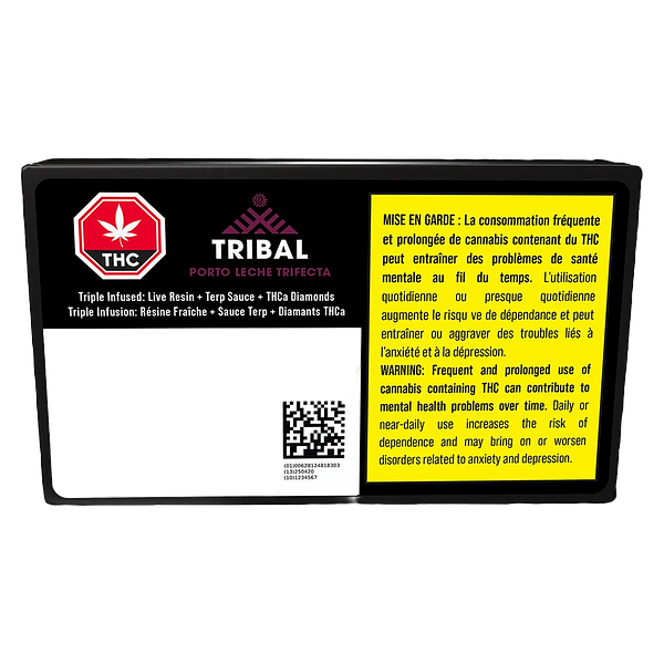 Tribal - Porto Leche Trifecta Infused Pre-Roll