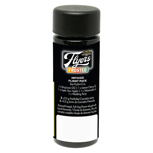 Claybourne - Flyers Frosted Infused Flight Pack Pre-Roll