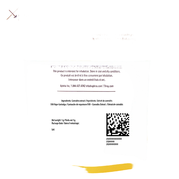 Redecan - Amped Live Resin Blueberry DNTS 510 Thread Cartridge