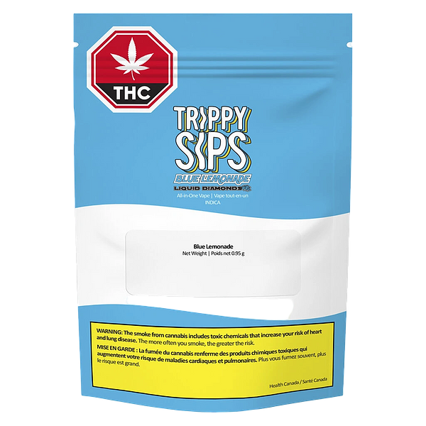 Trippy Sips - Blue Lemonade Liquid Diamond - All-in-One
