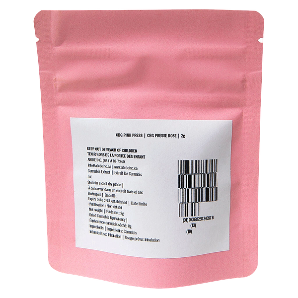 Abide - CBG Pink Press