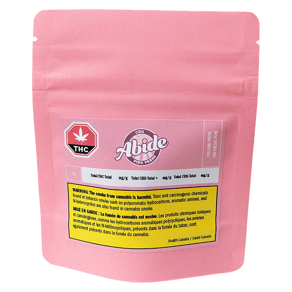 Abide - CBG Pink Press