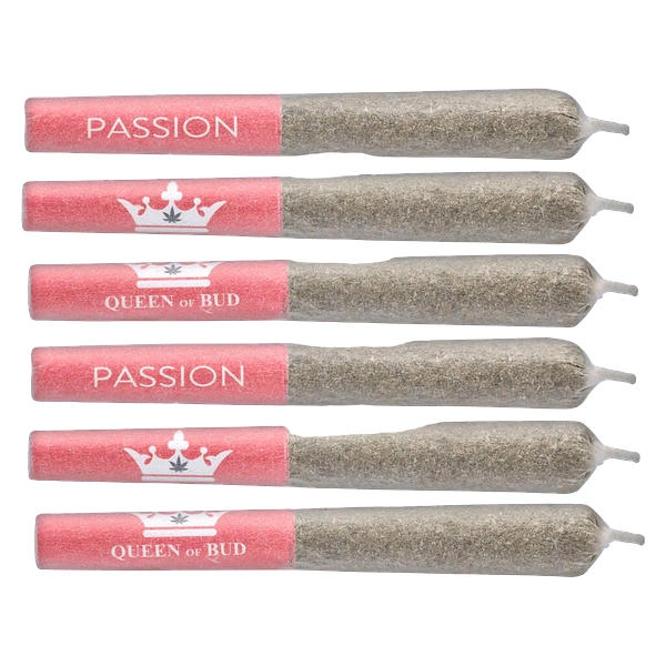Queen of Bud - Red Jasper Raspberry Chocolate Liquid Infused Pre-Roll Pack