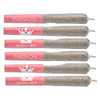 Queen of Bud - Red Jasper Raspberry Chocolate Liquid Infused Pre-Roll Pack