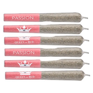 Queen of Bud - Red Jasper Raspberry Chocolate Liquid Infused Pre-Roll Pack