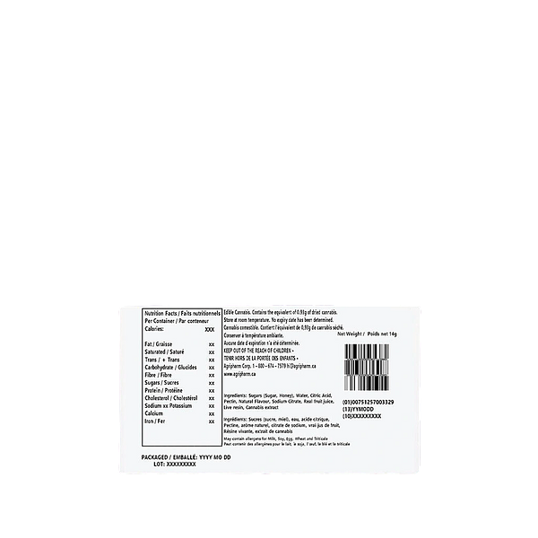 Purple Hills - Gorilla Zkittles Live Resin Gummies