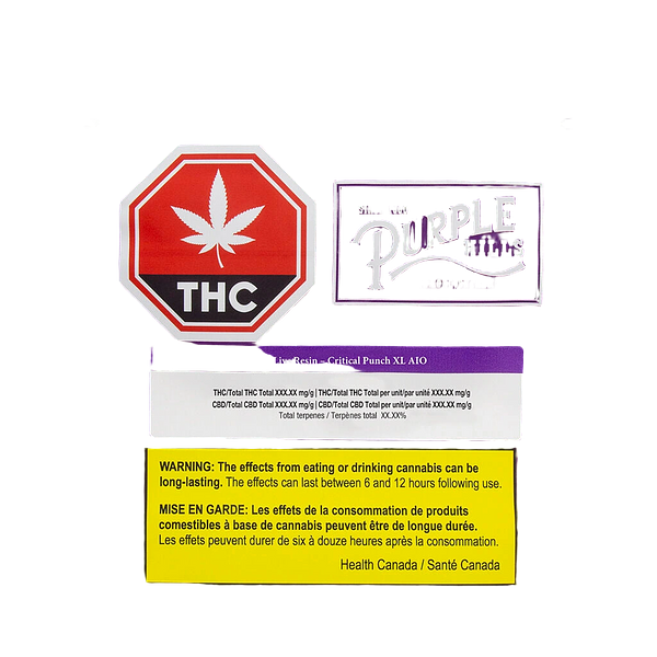 Purple Hills - Live Resin Critical Punch XL All In One Vape