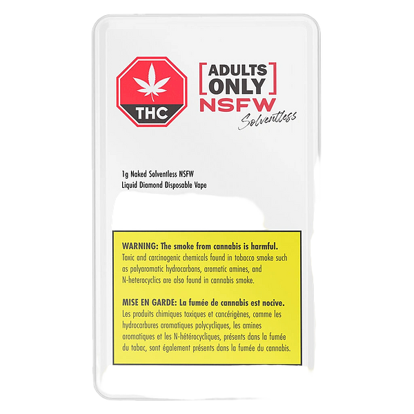 Adults Only - Naked Solventless NSFW Liquid Diamond Disposable Vape