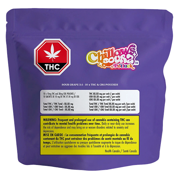 Potluck - Sour Grape Chillows 3:1