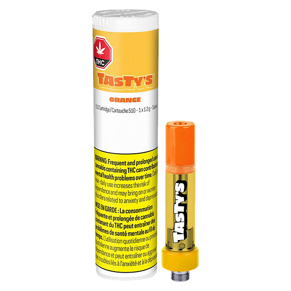 Tasty's - Orange Liquid Diamond 510 Thread Cartridge