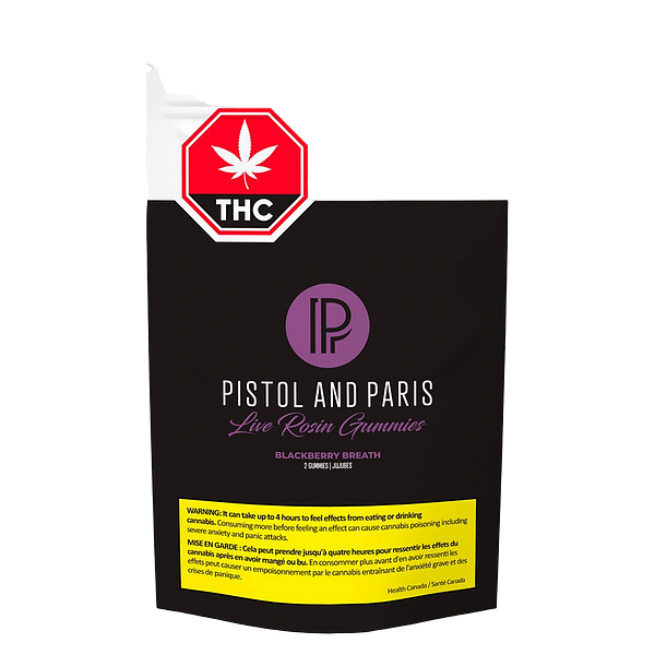 Pistol and Paris - Blackberry Breath Live Rosin Chews