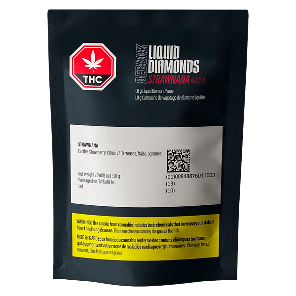 DEBUNK - Strawnana Liquid Diamonds 510 Thread Cartridge