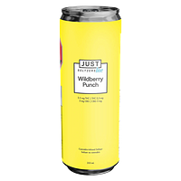 Just Seltzers Lite - Wildberry Punch 2.5 THC + 5 CBG Seltzer