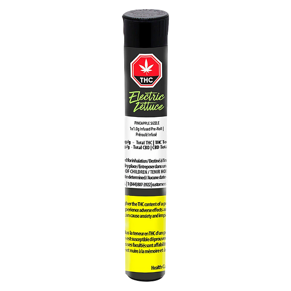 Electric Lettuce - Pineapple Sizzle Infused Pre Roll