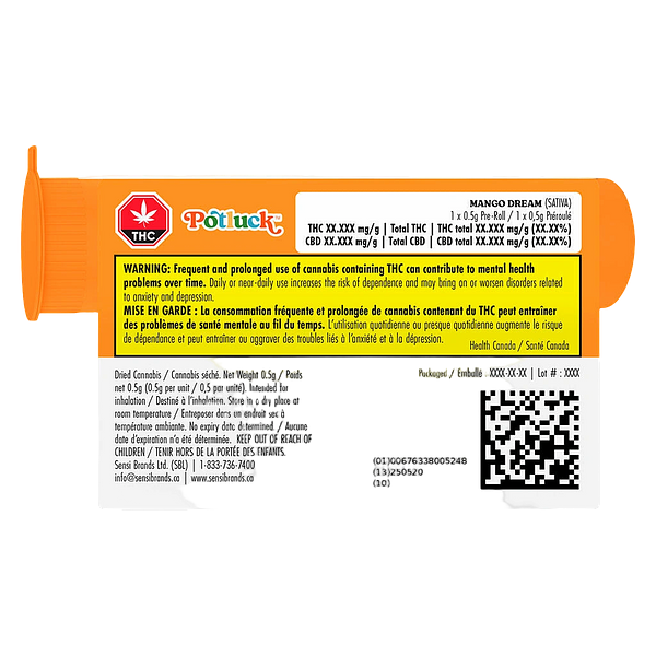 Potluck - Mango Dream Pre Roll