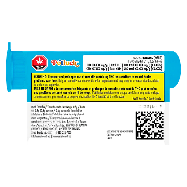 Potluck - Sugar Shack Pre Roll