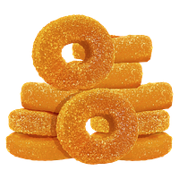 Olli O's - 100 Thc Multipack Sour Peach Gummies