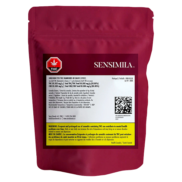 Sensimila - Unicorn Piss Thc Diamonds In Sauce